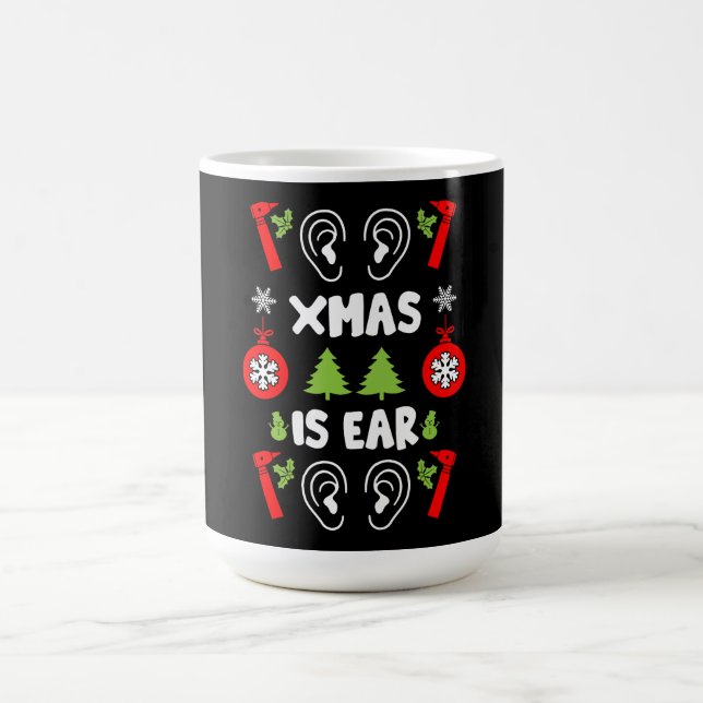 ENT Doctor Christmas  Magic Mug (Center)