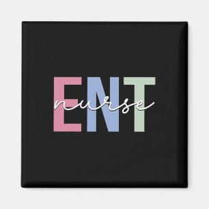 Ent Nurse Otolaryngology Ear Nose Throat Magnet