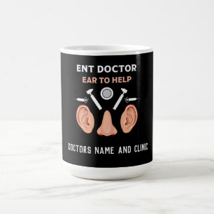 ENT Otolaryngology Otorhinolaryngologist  Coffee Mug