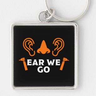 ENT Otolaryngology Otorhinolaryngologist Key Ring