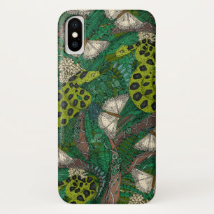 entangled forest green iPhone x case