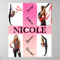 Entangled Gymnastics Pink 4 Photo Encouragement