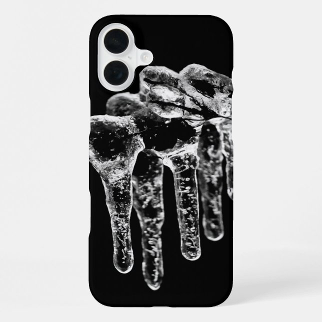 enter icy winter iPhone case (Back)