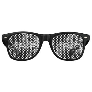 enter icy winter retro sunglasses