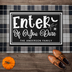 Enter of you Dare - Funny Halloween Doormat