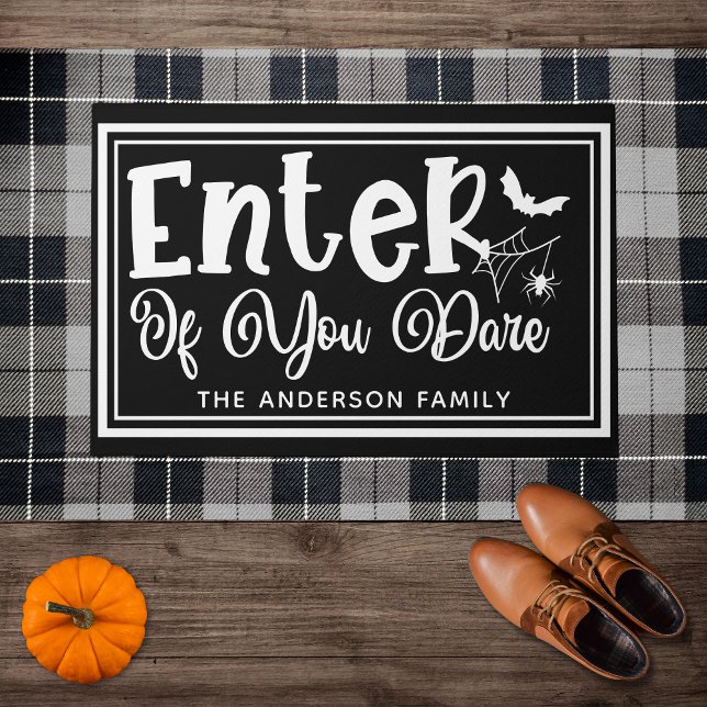 Enter of you Dare - Funny Halloween Doormat (Creator Uploaded)