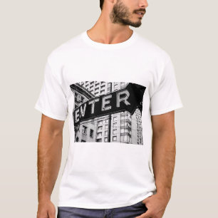 Enter Sign Typographic Image Word Text Art T-Shirt