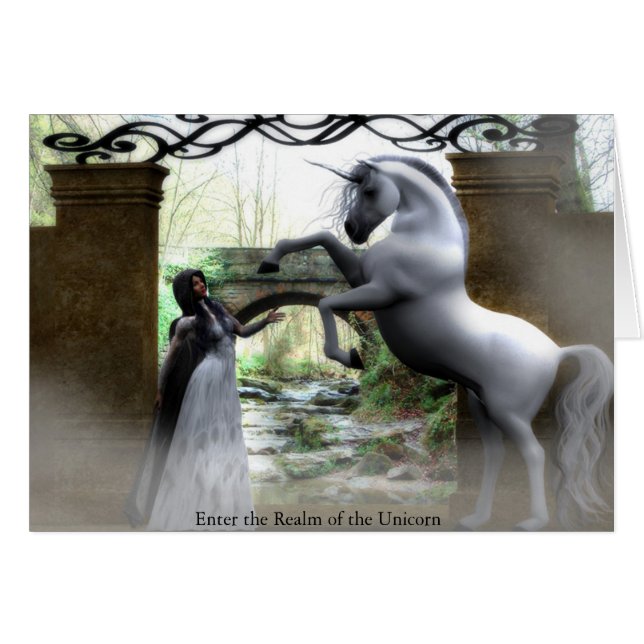 Enter the Realm of the Unicorn (Front Horizontal)