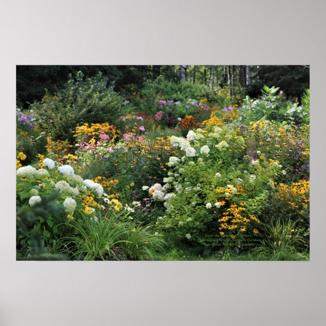 Enter the September Gardens! Poster (Front)