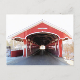 Enter the Thompson Covered Bridge Postcard