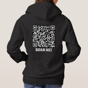 Enter the URL for this QR code Hoodie
