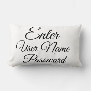 Enter User Name Password Funny Computer Lingo, Lumbar Cushion