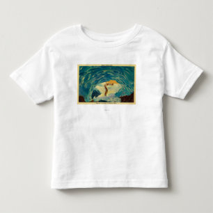 Entering an ice cave in Paradise Glacier Toddler T-Shirt