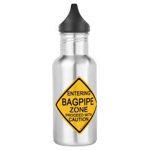 Entering Bagpipe Zone 532 Ml Water Bottle