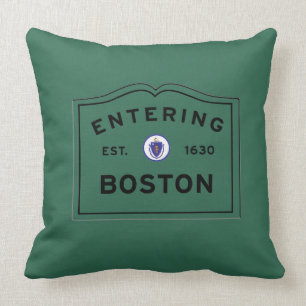 Entering Boston Cushion