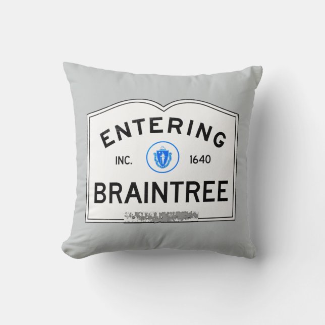 Entering Braintree Cushion (Front)