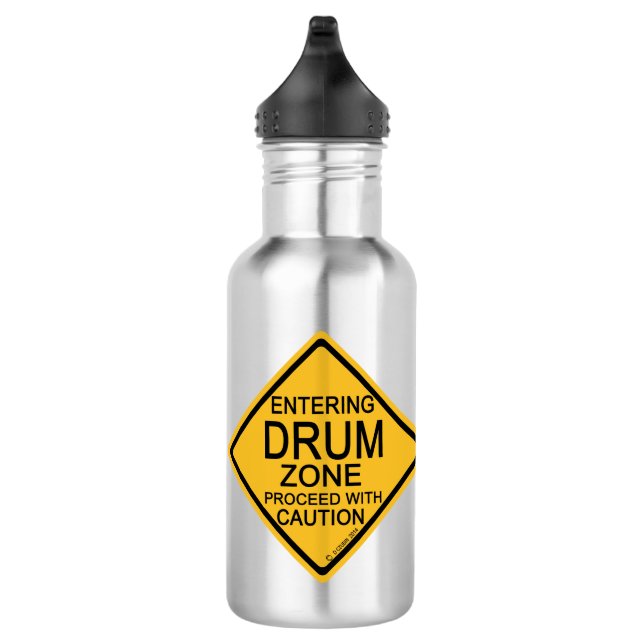 Entering Drum Zone 532 Ml Water Bottle (Right)
