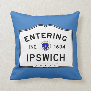 Entering Ipswich Cushion