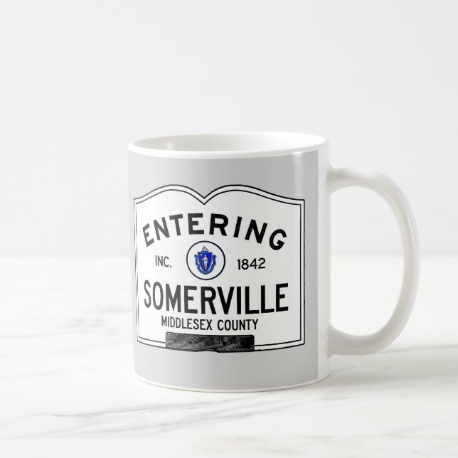 Entering Somerville Coffee Mug (Right)
