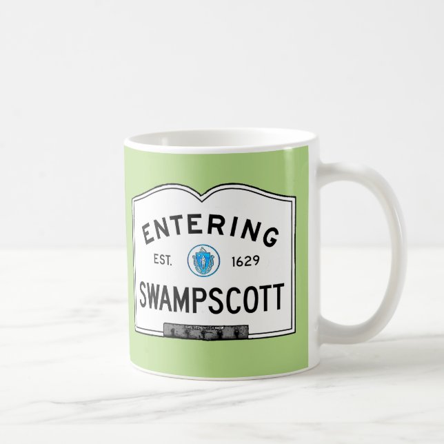 Entering Swampscott Coffee Mug (Right)