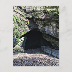 Entering The Cave - Postcard