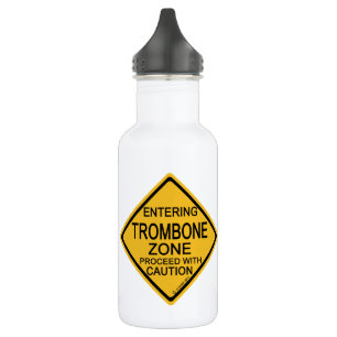 Entering Trombone Zone 532 Ml Water Bottle