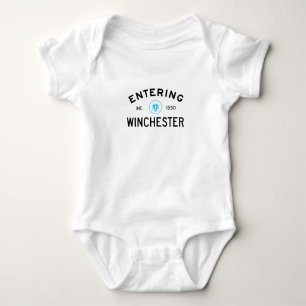 Entering Winchester Baby Bodysuit