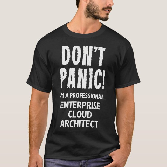 Enterprise Cloud Architect T-Shirt (Front)