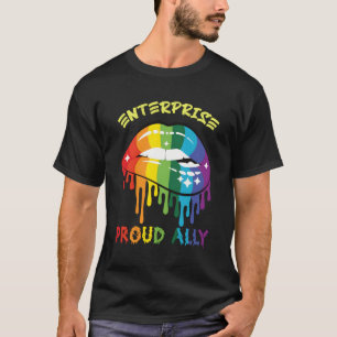 Enterprise Proud Ally Lgbtq Nevada Pride Nv Saying T-Shirt