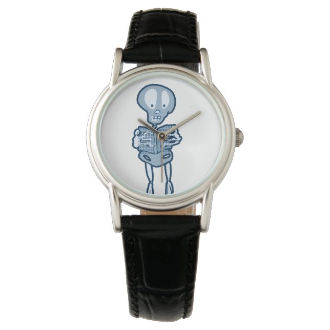 Enthraled Ethan Literary Skeleton with Book Watch (Front)