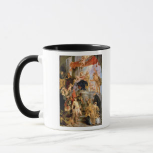 Enthroned Madonna with Child Mug
