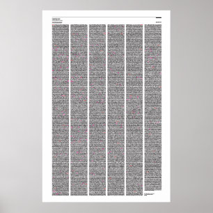 Entire Book of Genesis Poster