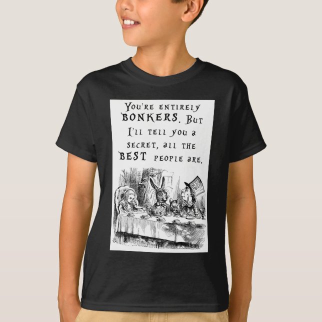 entirely bonkers A4 T-Shirt (Front)