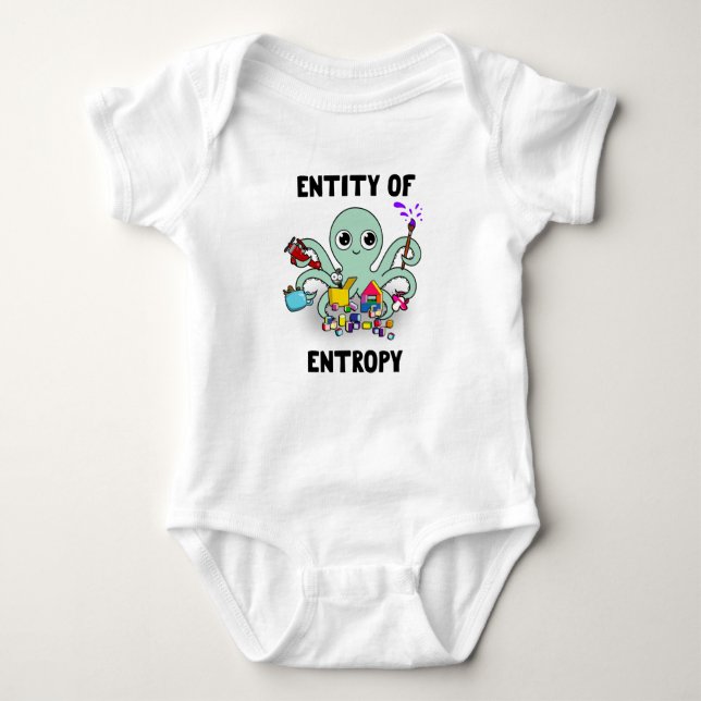 Entity of Entropy Octopus  Baby Bodysuit (Front)