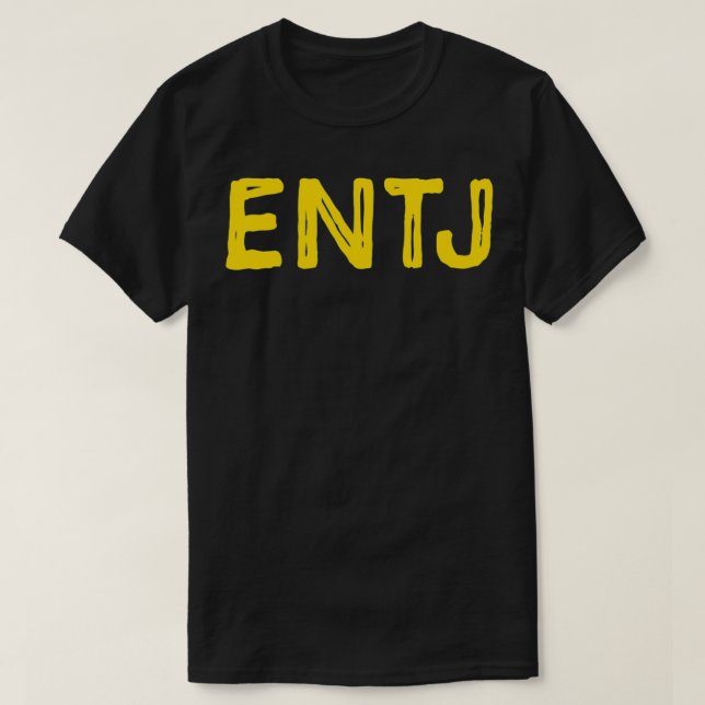 ENTJ Etrovert Personality Type  T-Shirt (Design Front)