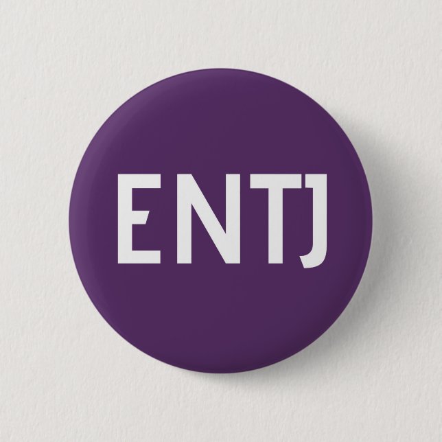 ENTJ Team Member Button (Front)
