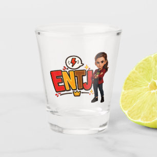 ENTJ — The Visionary Conqueror Shot Glass