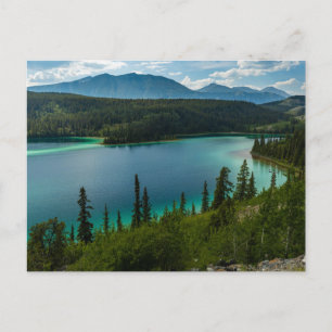 Entlang des Alaska Highways Postkarte Postcard