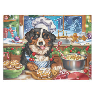 Entlebucher Mountain Holiday Baking: Festive Tablecloth