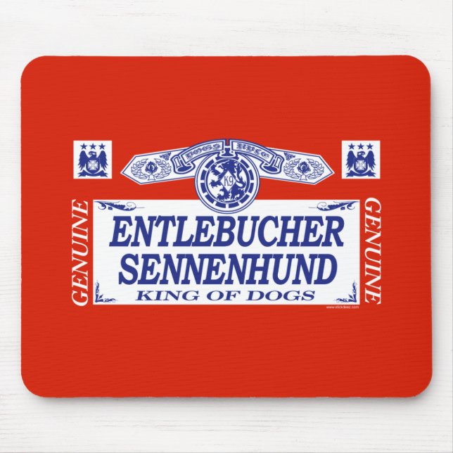 Entlebucher Sennenhund Mouse Pad (Front)
