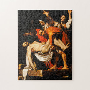 Entombment of Christ - Caravaggio Jigsaw Puzzle