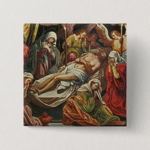 Entombment of Christ, Villabranca 15 Cm Square Badge