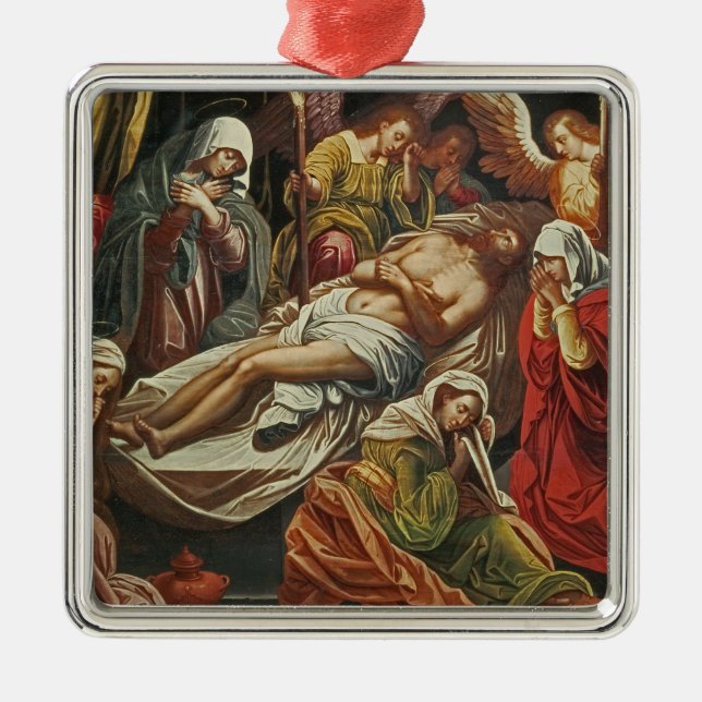 Entombment of Christ, Villabranca Metal Ornament (Front)