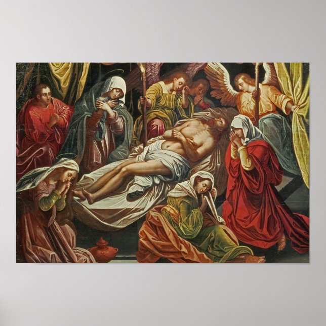 Entombment of Christ, Villabranca Poster (Front)