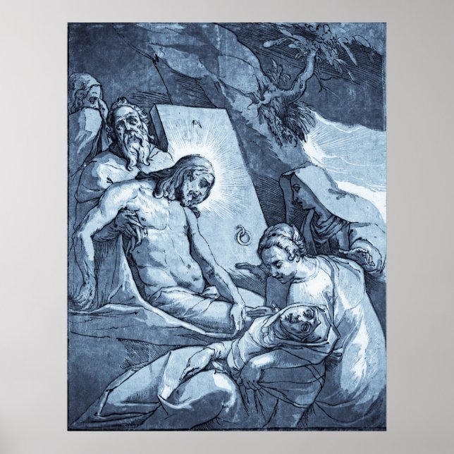 Entombment of Jesus print (Front)