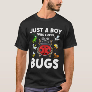 Entomologist Owner Catcher Breeder Boy Insect Love T-Shirt