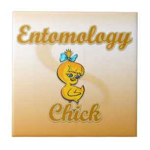 Entomology Chick Ceramic Tile