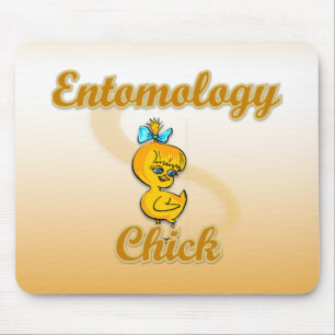 Entomology Chick Mouse Pad
