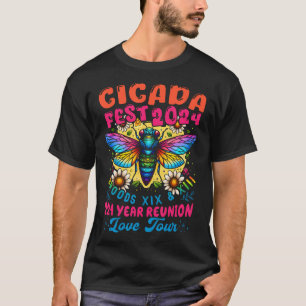 Entomology Cicada Lover Cicada Fest 2024 Broods XI T-Shirt