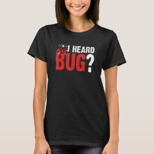 Entomology Types Of Insects  Lady Bug Catcher T-Shirt